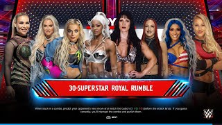 JUNE 2024 WOMEN'S ROYAL RUMBLE - WWE 2K24