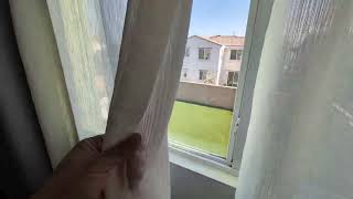 WATCH THIS BEFORE BUYING these SHEER LINEN 84' CURTAINS