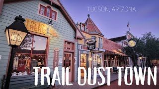 Trail Dust Town in Tucson Arizona - Ghost Town Themed Shopping Area