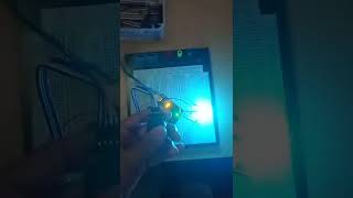 controlling RGB with joystick . #shorts #arduino #electronics #engineering #rgb #coding #fun