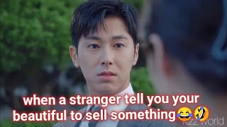 when a stranger tell you your beautiful to sell something😂🤣|| go back couple funny mix