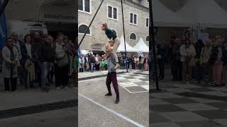 Street talent #gymnast #gymnasts #shorts #short #streetdance #shortsfeed #shortvideo