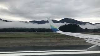 #TheAlaskaMilkRun continuing (JNU) Juneau, AK. Aircraft arriving / taxiing /takeoff (09/28/2022)