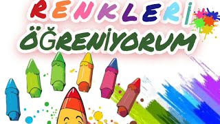 RENKLERİ ÖĞRENİYORUM -Okul Öncesi Eğitici ve Öğrenmeye Yardımcı Videolar -Colors