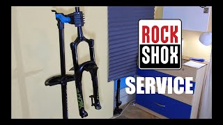 Rockshox Lyrik service - Lower leg service