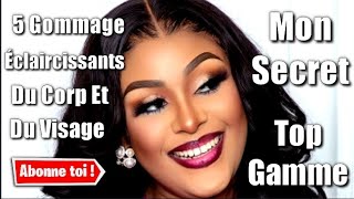 Adja Nationale Mon Secret Top Gamme Et 5 Gommages Qui Éclaircissante  Votre Peau Et Votre Visage