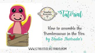 How to assemble the Brontosaurus in the Box by Studio Ilustrado