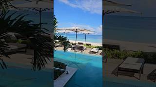 Zenith Club Pool and Ocean Beach Excellence Oyster Bay Jamaica All-Inclusive Resort