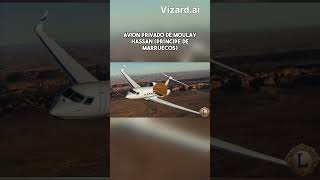 AVIÓN PRIVADO de MOULAY HASSAN (Príncipe de Marruecos) #shorts #moulayhassan