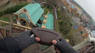 Tomorrowland Ride To Happiness On Ride POV - Plopsaland, Belgium