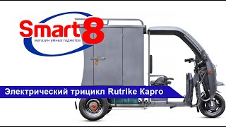 Электрический трицикл Rutrike Карго, обзор - smart8.by