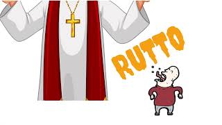 rutto in chiesa in diretta rai