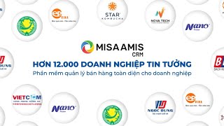 12.000+ doanh nghiệp lựa chọn MISA AMIS CRM