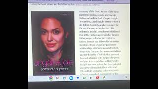 Books 5089, 5090, and 5091 on or by Angelina Jolie