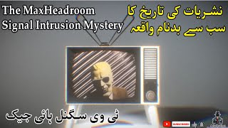 The Max Headroom Signal Intrusion Mystery #trending #hindi #urdu #viral #signal #hijack #video #4k