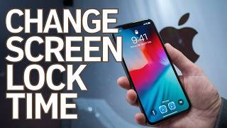 How to Change Auto-Lock screen time out in iPhone