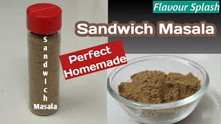 Sandwich Masala same market style at home।Homemade Sandwich masala  |How to make sandwich masala