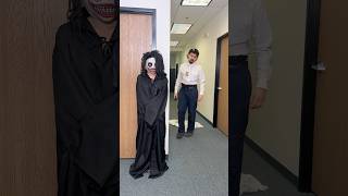 Lady escapes cop thanks to her disguise #shorts