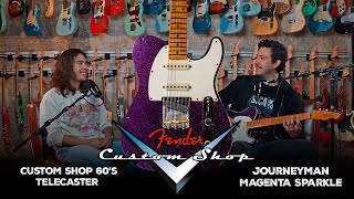 Custom Shop en Eusica #1 | Fender Custom Shop 60 Telecaster Journeyman Magenta Sparkle