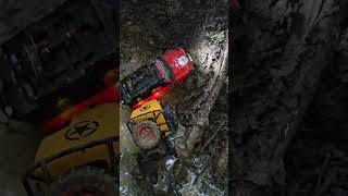 RC CRAWLERS IN THE MUD #rc #rcar #rccars