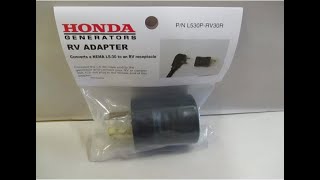 Honda L530P-RV30R Generator RV Adapter - Overview