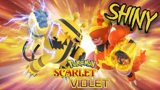 Gorgeous Duo ''Shiny Electivire and Magmortar'' Showcase [Pokemon Scarlet and Violet]