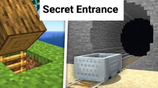 How To Make a Secret Entrance