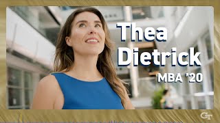 Thea Dietrick, Scheller Full-time MBA '20, on Making Connections