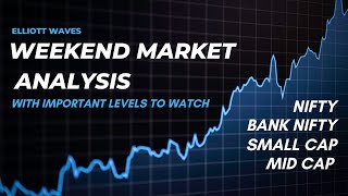 Weekend Market Analysis - Nifty, Banknifty, Smallcap & Midcap - Elliott wave analysis