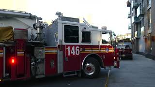 FDNY Tower Ladder 146 gets relocated