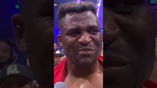 EMOCIONANTE: FRANCIS NGANNOU DEDICA VITÓRIA AO FILHO KOBE #francisngannou #mma #pflmma