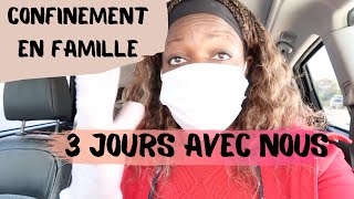 CONFINEMENT EN FAMILLE 3 JOURS AVEC NOUS [UK FRENCH FAMILY VLOG]