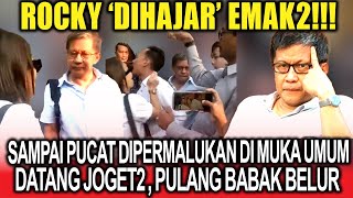 Rocky 'Dihajar' Emak2❗Sampai Pucat Dipermalukan Di Muka Umum, Datang Joget2 Pulang Babak Belur