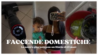 LA MIA GIORNATA CON UN BIMBO DI 13 MESI❤️ #vlog #dailyroutine #faccendedomestiche  #produttività