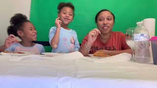 Mukbang(making up things in front of the kids to get their reaction)#ontheroadto1k #likesharesub