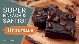 Richtig saftige Brownies - vegan & einfach!