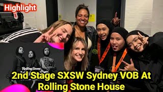 2nd Stage SXSW Sydney 2024 Voice Of Baceprot At Rolling Stone House. Highlight VOB Australia