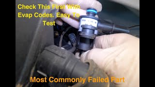 2011 Ford F250 6.2 Evap Leak P0457 Purge Quick Test