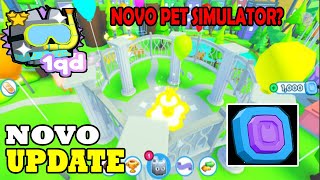 NOVO PET SIMULATOR 4 CHEGANDO - O JOGO ESTÁ FICANDO TOP - FIM DO PET SIMULATOR X? ROBLOX ATUALIZAÇÃO