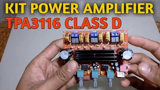 REVIEW KIT POWER AMPLIFIER TPA3116 CLASS D , SUARANYA MANTULLLL....!!!