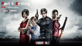 RESIDENT EVIL 2 [PS5 RTX] - Claire Redfield-1st Run : Part 4 [Ending]