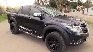 2017 Mazda BT-50 GSX 4X4 Presentation with flares and 20" alloys - Deep Crystal Blue