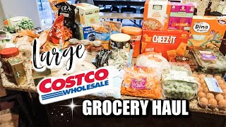 *NEW* LARGE $586 COSTCO GROCERY HAUL I FAMILY OF 6 I Samantha Greenwalt