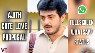 Ajith Cute Love Proposal Scene | Kandukonden kandukonden | FullScreen Whatsapp status