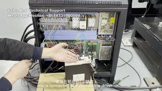 33 变位机接线positioner wiring #weldingrobot #lncsystem #trainingvideo