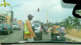 Drive through Lomé VLOG| From Adidogomé (Boulevard du 30 Août) to Hotel SARAKAWA (Boulevard du Mono)