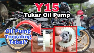 Oil Pump Terpaling Besar & Tebal Pernah Aku Jumpa | Y15 65 Jet 4