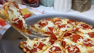 Quick & Easy 10 Minute Pizza Crust - No Yeast & No Knead!