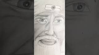 Sai baba drawing with graphite#ytshorts #shorts #shorts