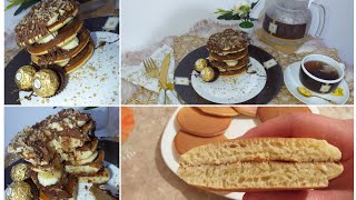 أروع بان كيك 🥞🥞 بمقادير مضبوطة 👌🏻 و سهل التحضير يوجد في 5 دقايق👍 و اجي خفيف بزاف 😋